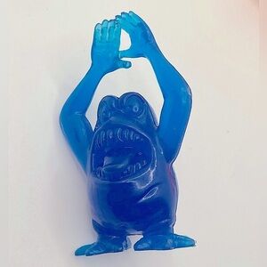 Vtg 80s Kenner Real Ghostbusters Blue Monster Ghost Mini Figure